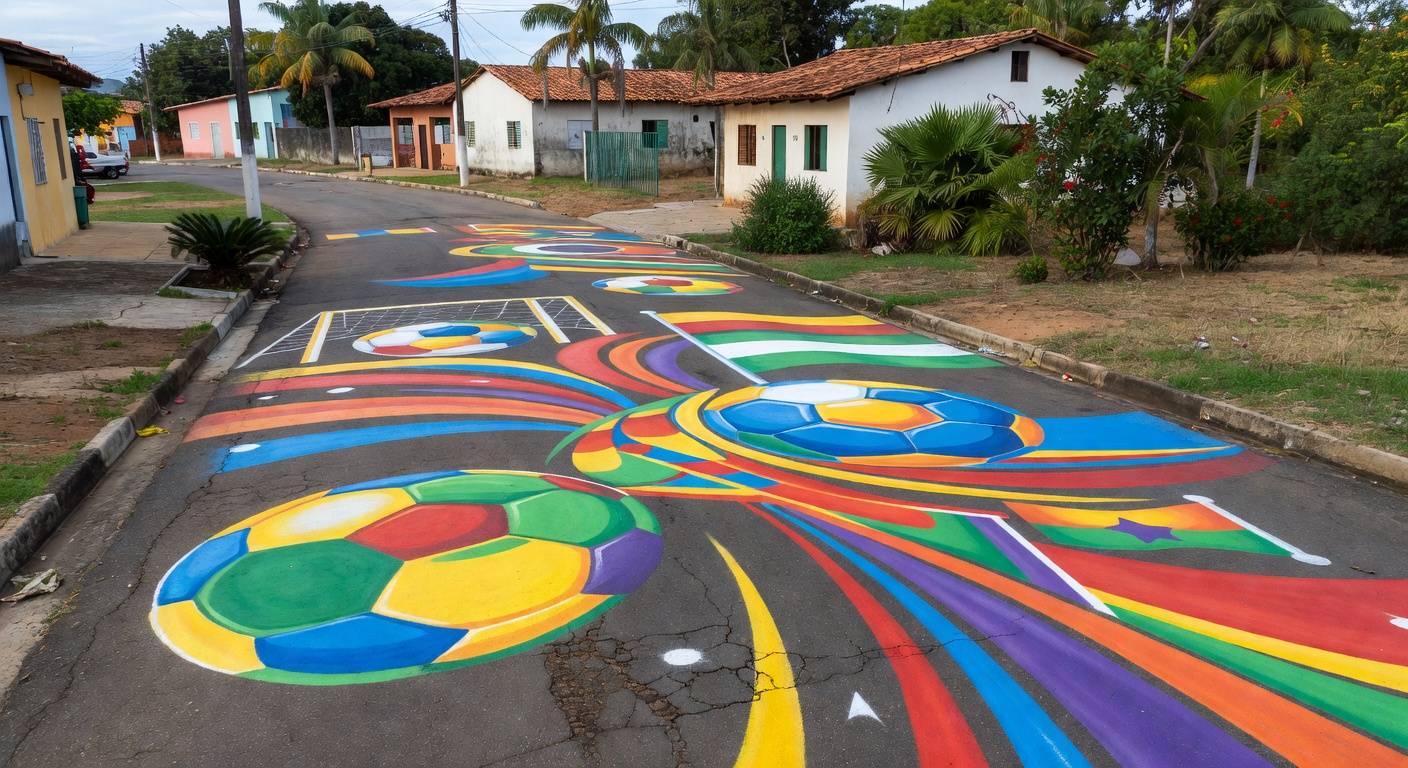 Ação transformou um espaço urbano em cenário de convivência, criatividade e lembranças afetivas. (Foto: Reprodução/Redes Sociais/@nucleoensino)