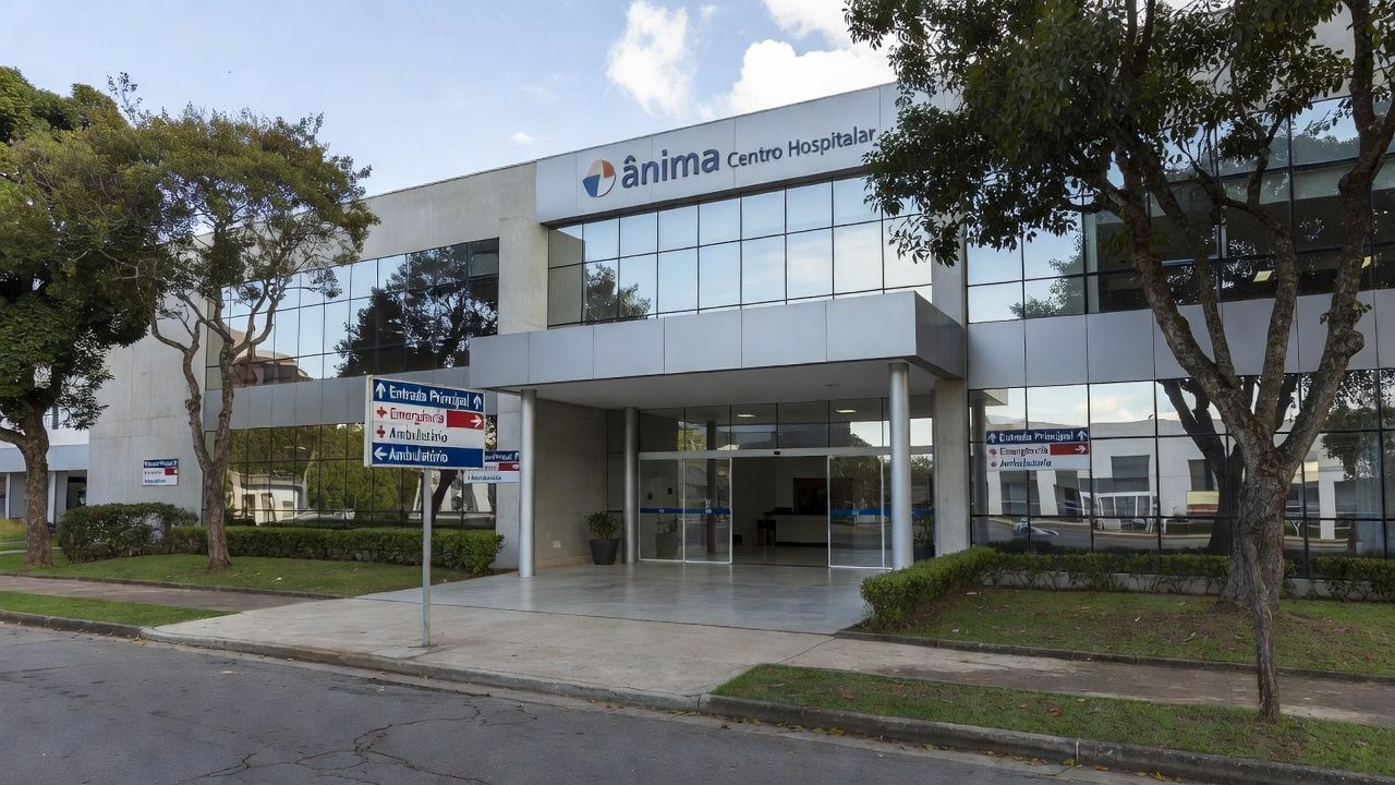 Ânima Centro Hospitalar, em Anápolis. (Foto: Reprodução)