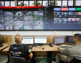 Em cinco meses, IA Contra o Crime elucidou mais de 1,4 mil ocorrências. Representantes das forças de segurança goianas detalham papel da tecnologia para o setor (Foto: Secom-GO)