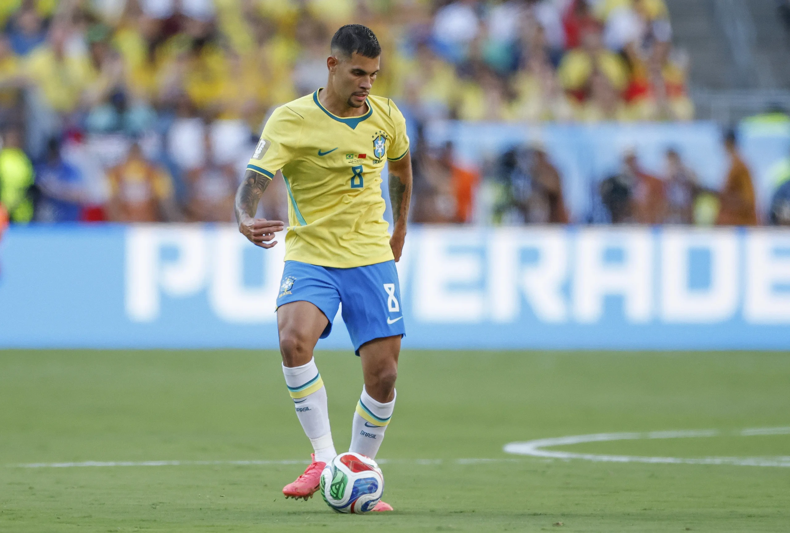 Bruno Guimarães - Volante - Seleção Brasileira (Foto - Rafael Ribeiro)