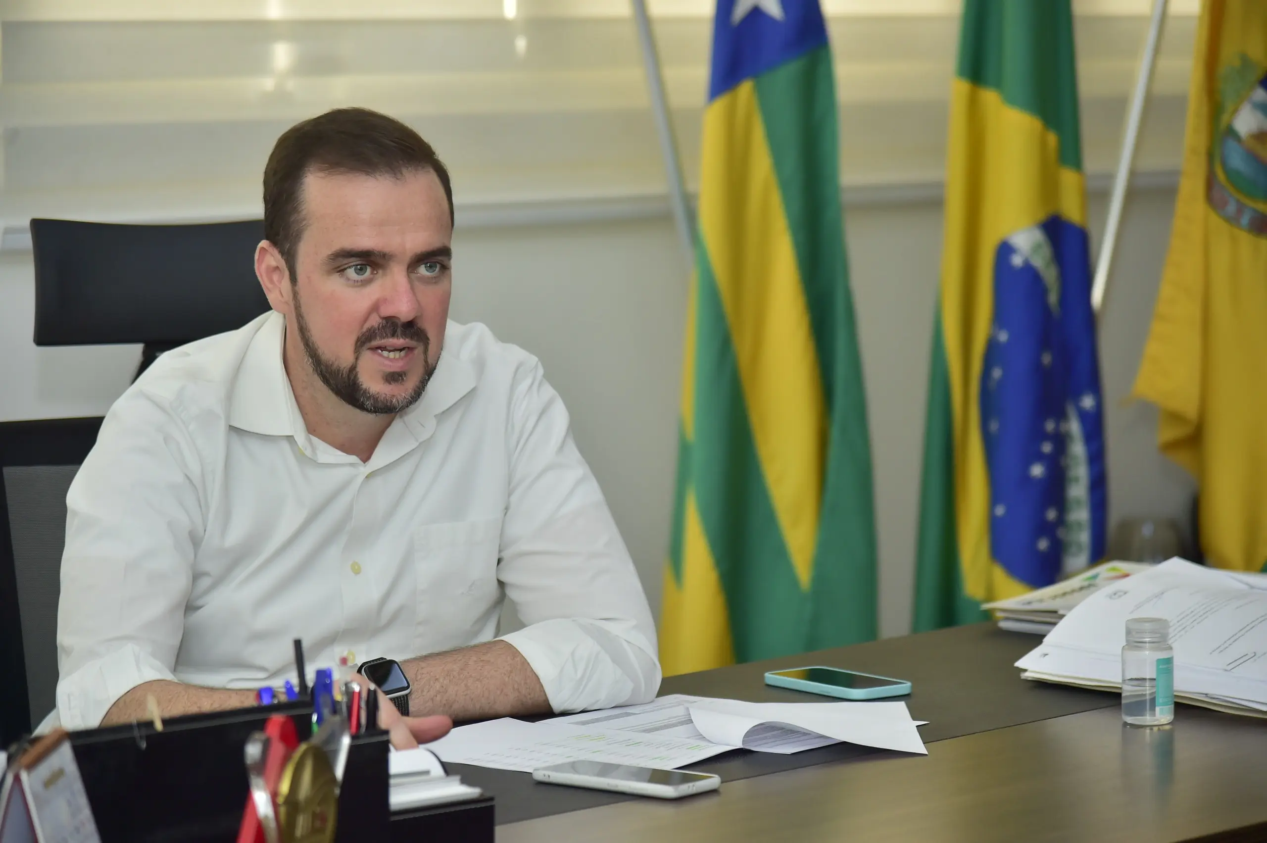 Gustavo Mendanha quer nome da segurança pública na suplência. (Foto: Divulgação)