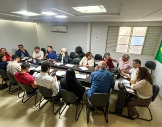 Reunião do PT para definir nome de Bueno: partido quer fechar apoio da frente progressista. (Foto: Divulgação)