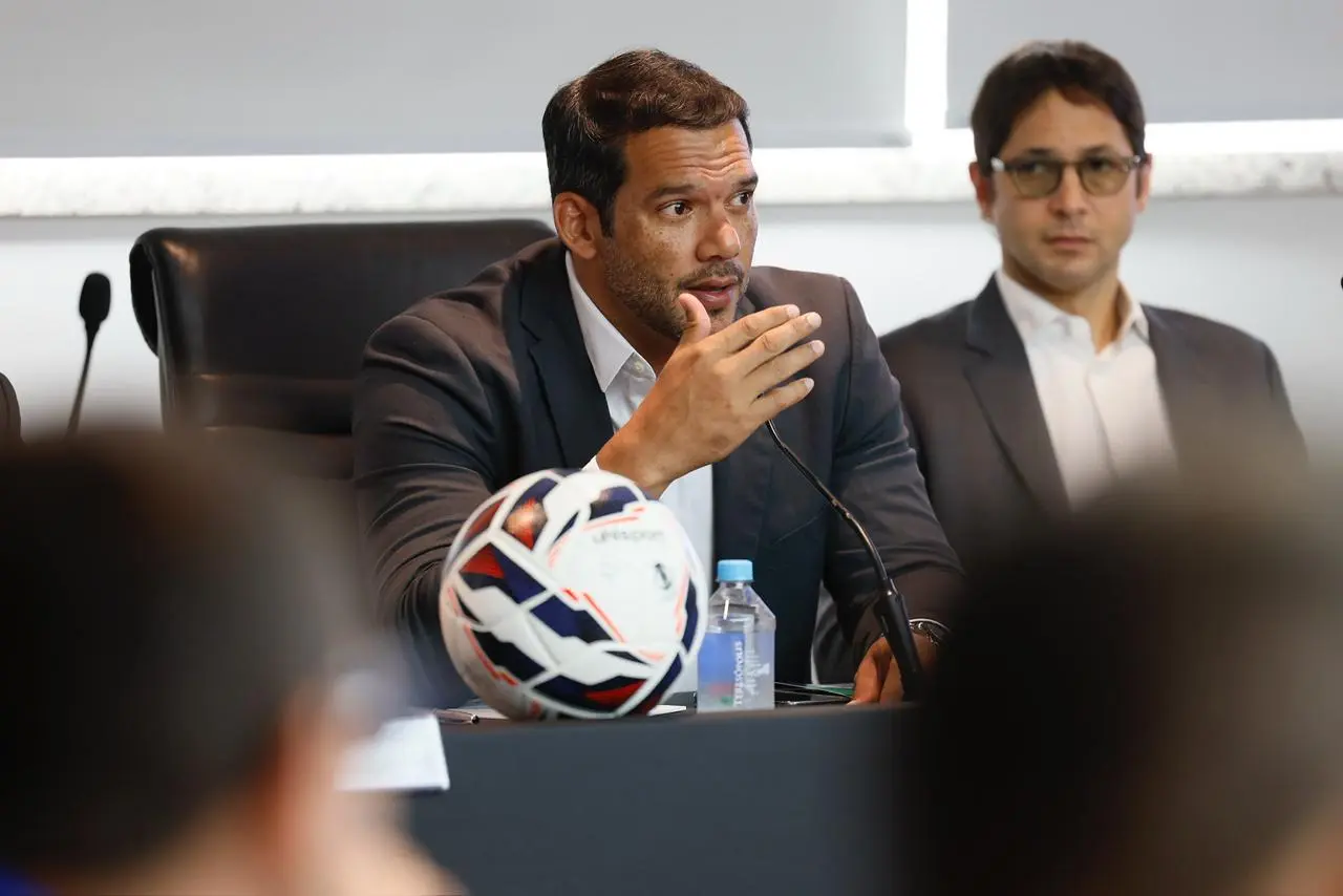 Samir Xaud - Presidente da CBF (Foto - Rafael Ribeiro)