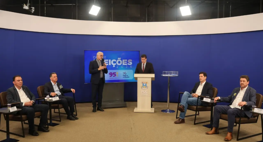 Daniel Vilela defende investimentos e rebate acusações durante debate ao Governo de Goiás