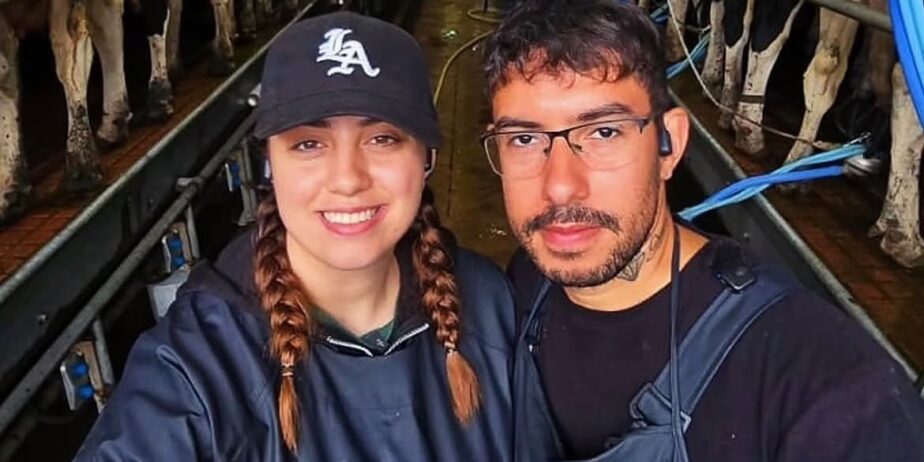 De Anápolis à Irlanda: casal enfrenta rotina em fazenda para realizar o sonho de ter a própria terra
