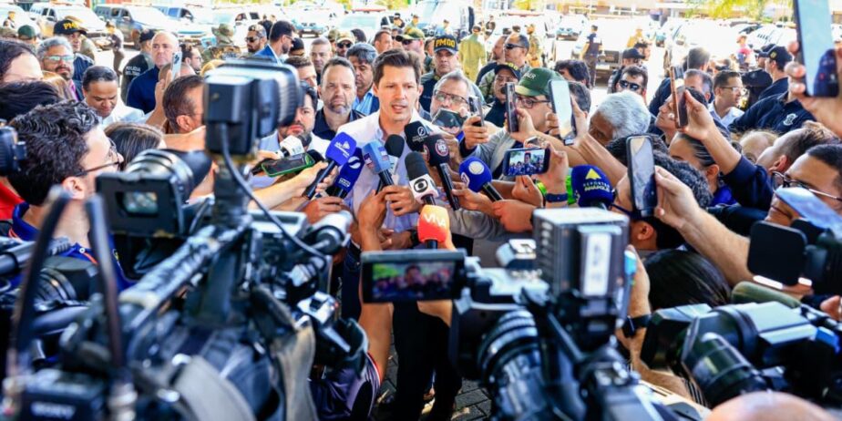 “Nenhuma facção criminosa controla um palmo sequer do nosso território”, afirma Daniel Vilela em Anápolis